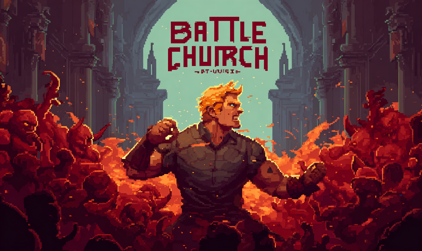 Battle Church game art